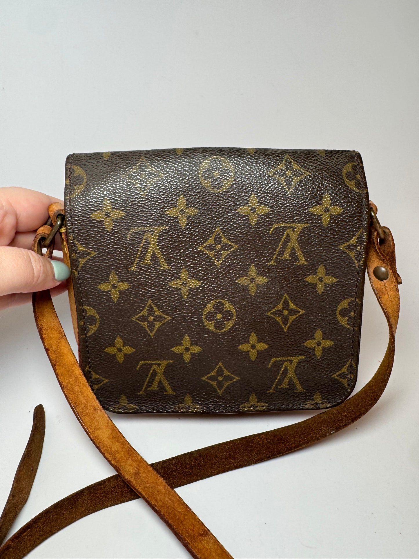 Louis Vuitton Cartouchière PM Monogram Crossbody – Vintage, 1988