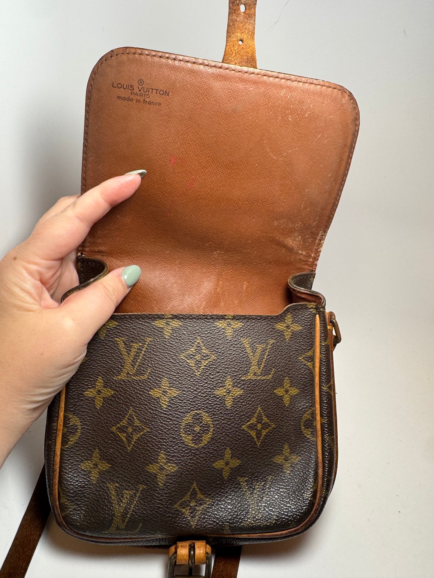 Louis Vuitton Cartouchière PM Monogram Crossbody – Vintage, 1988