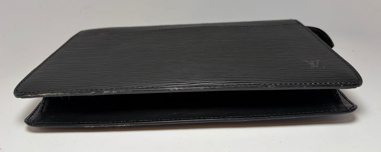 Louis Vuitton Pochette Homme Clutch Black Epi Leather