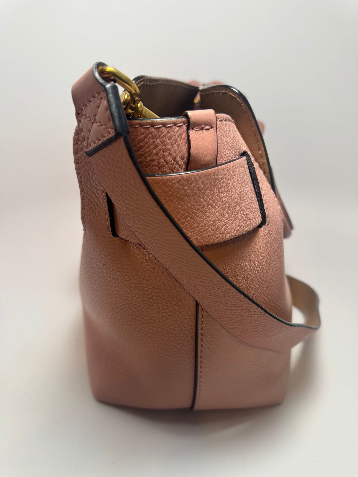 Pink Burberry Belt Bag Leather Satchel/Shoulder Bag
