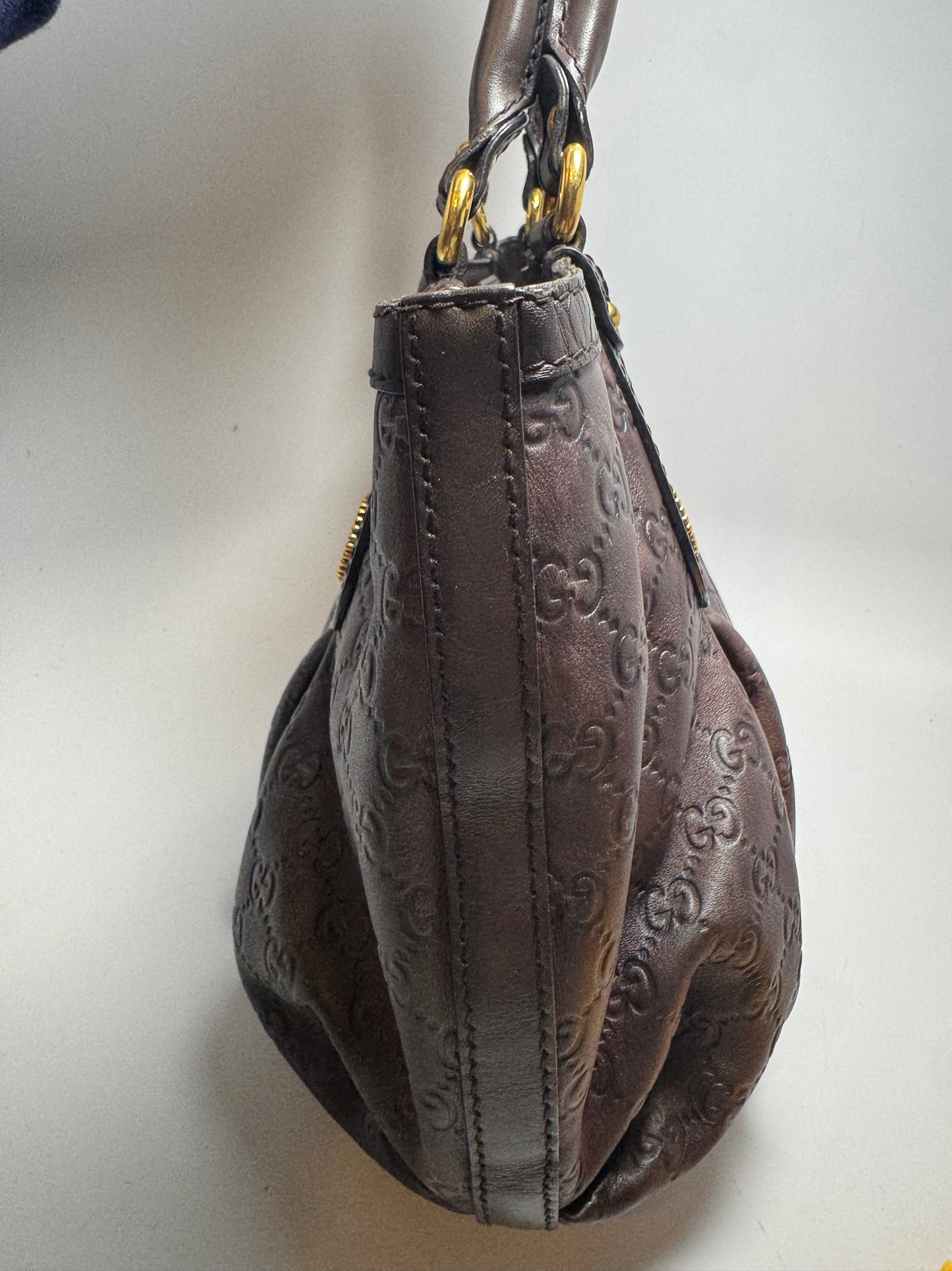 Gucci Brown Guccissima Scarlett Tote Bag