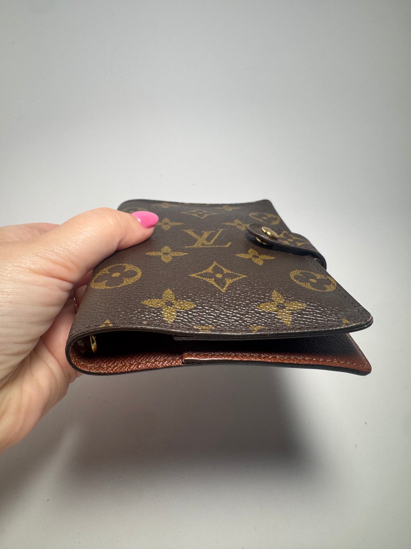 Louis Vuitton Agenda PM Planner/Passport Holder Monogram Made in France July 2002