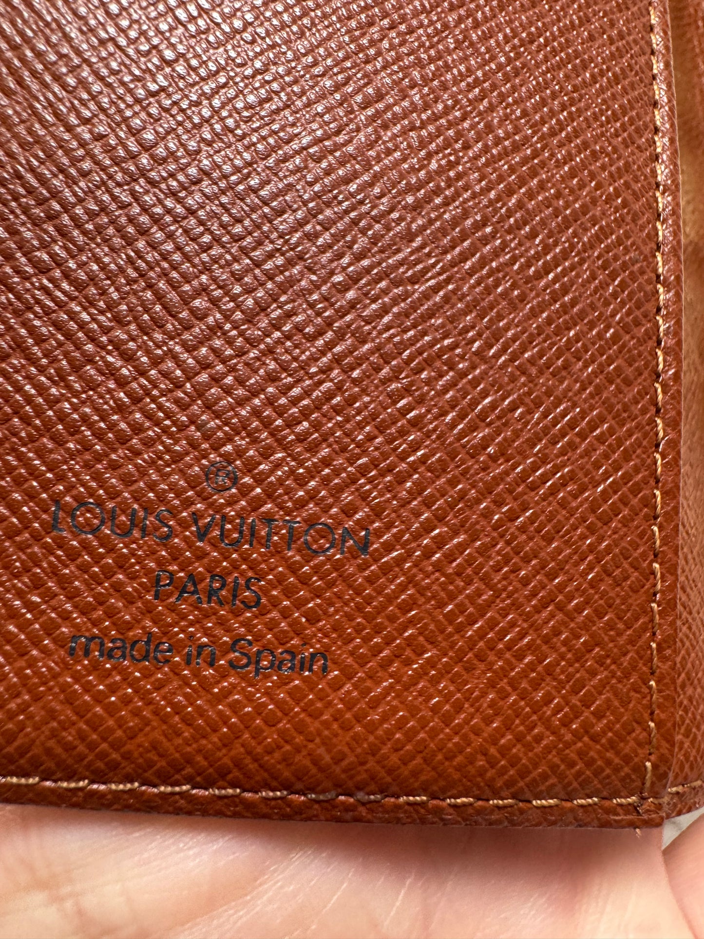 Louis Vuitton Agenda PM Monogram Passport Holder/Agenda Planner- July 2000