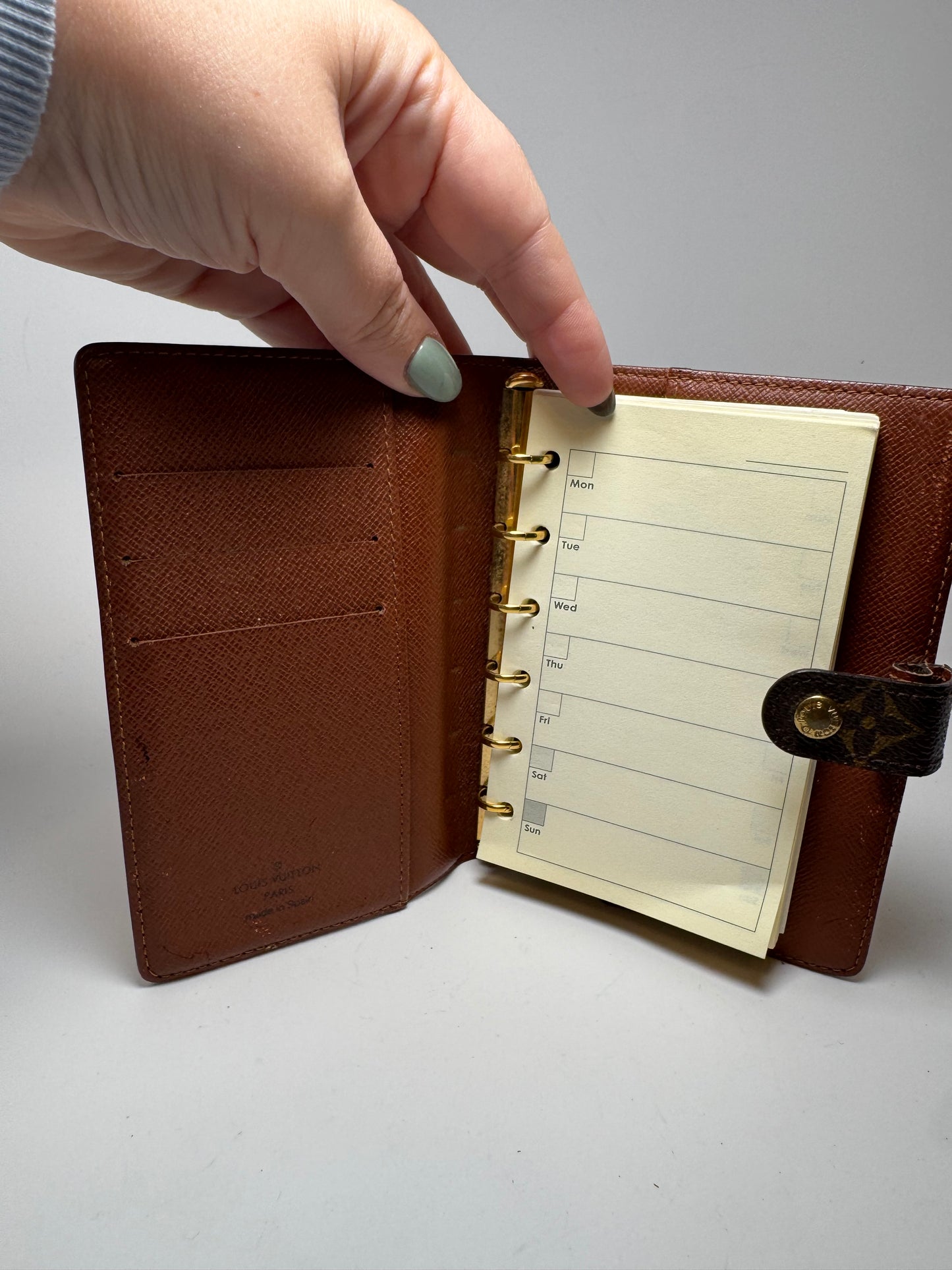 Louis Vuitton Agenda PM Monogram Planner / Passport Holder