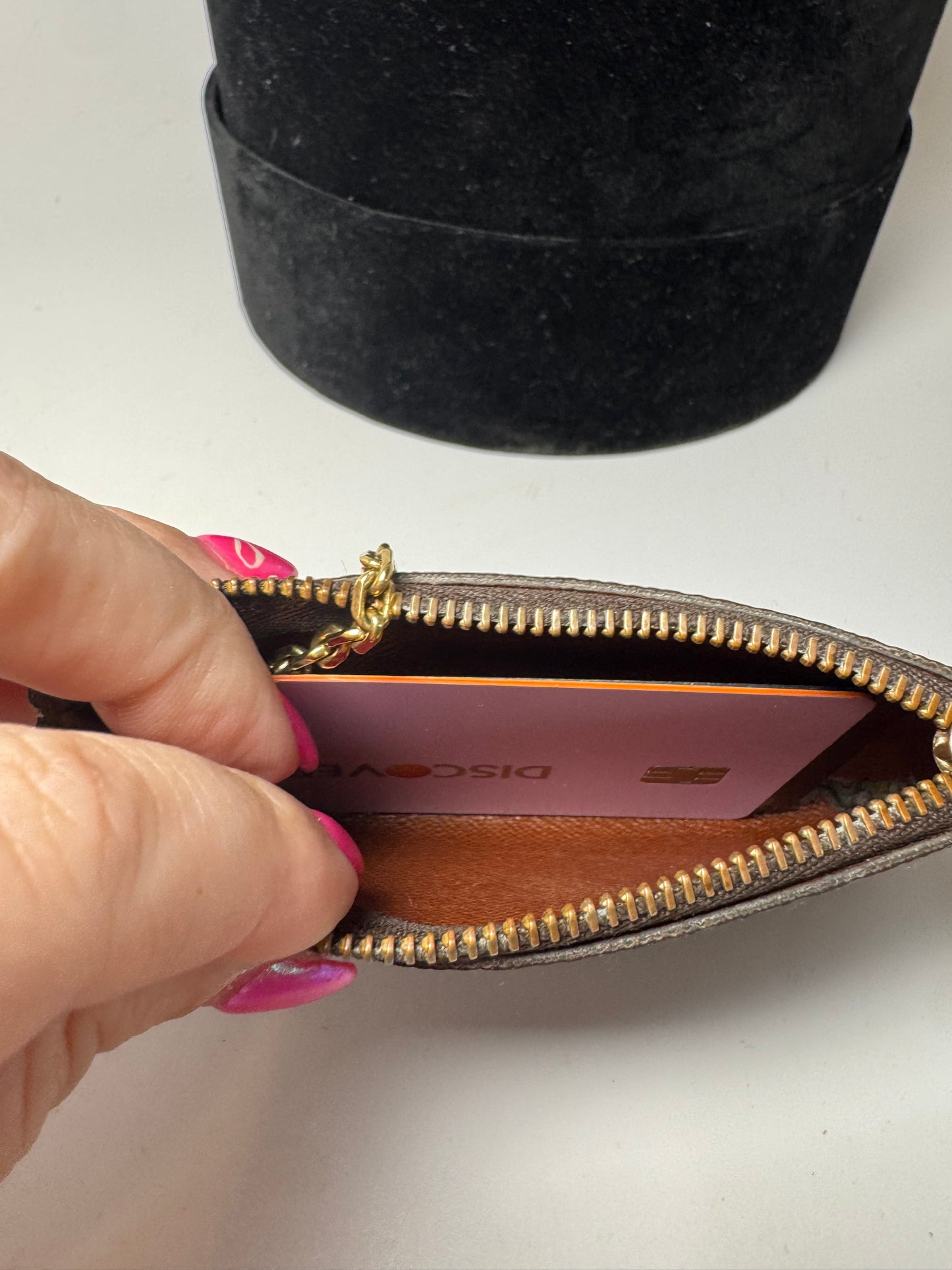 Louis Vuitton Key Cles/Key Pouch in Monogram