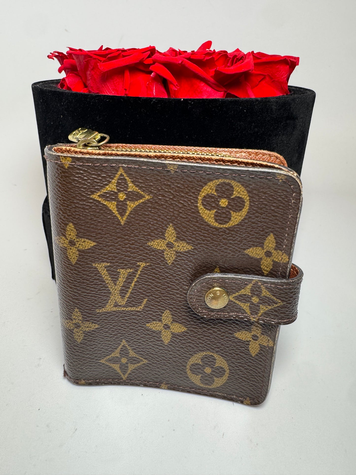 Louis Vuitton Monogram Zippy Compact Wallet