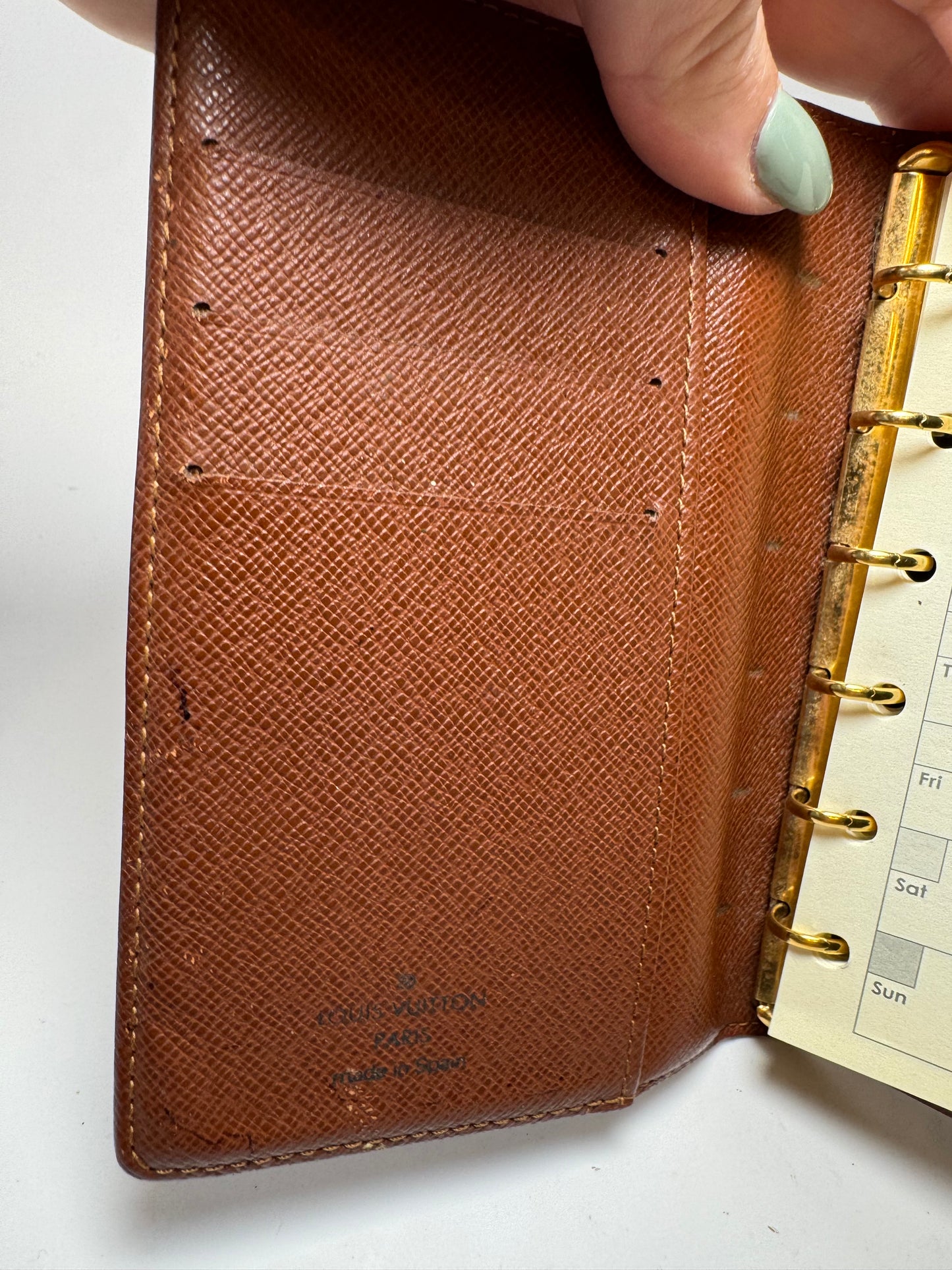 Louis Vuitton Agenda PM Monogram Planner / Passport Holder