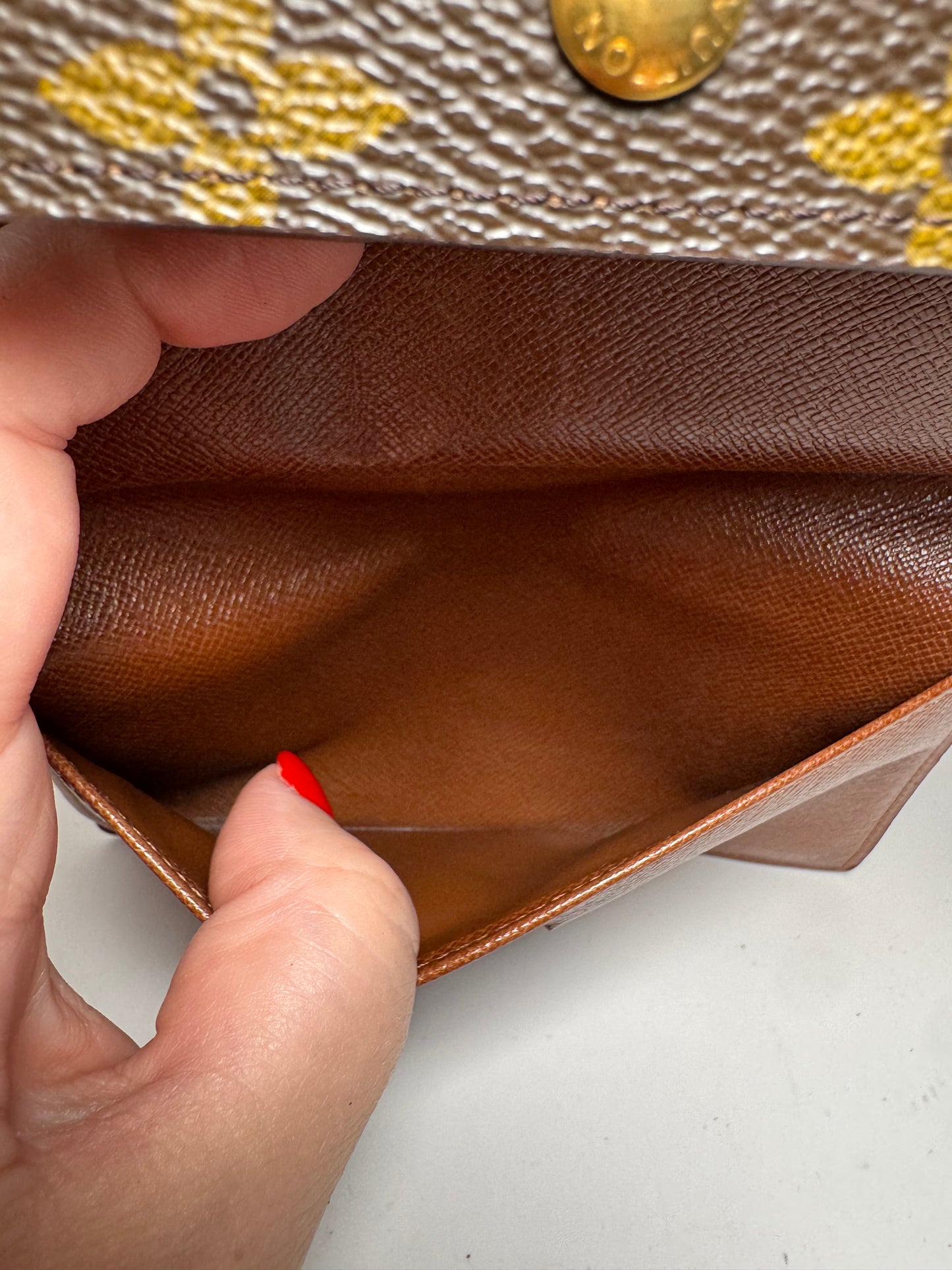 Louis Vuitton Monogram Porte Tresor Etui Papiers Wallet January 1996 in France