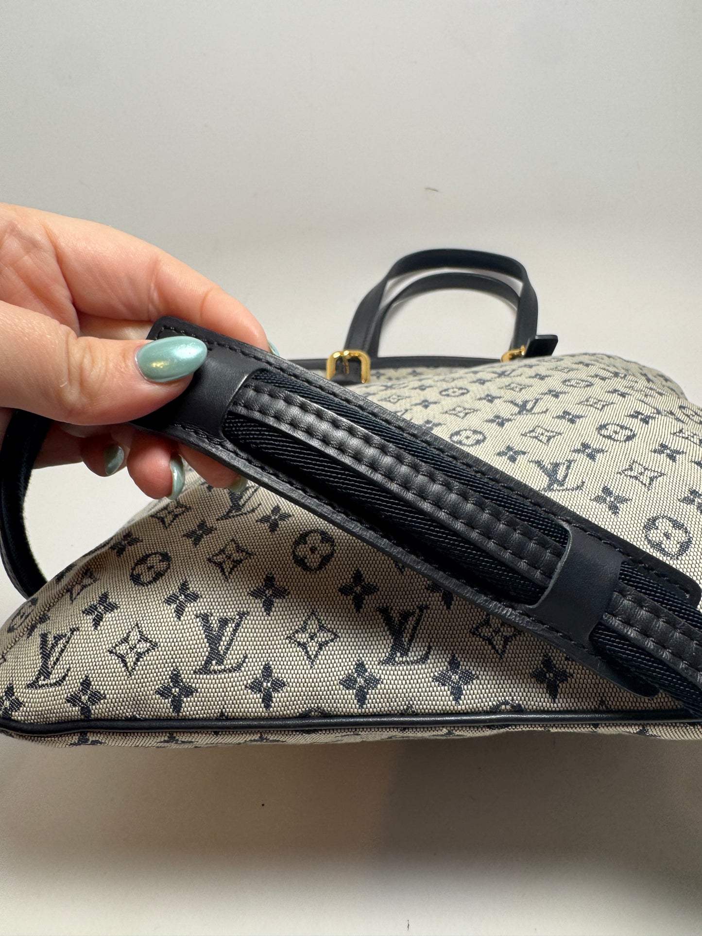 Louis Vuitton Mini Lin Francois Monogram Tote/Shoulder Bag