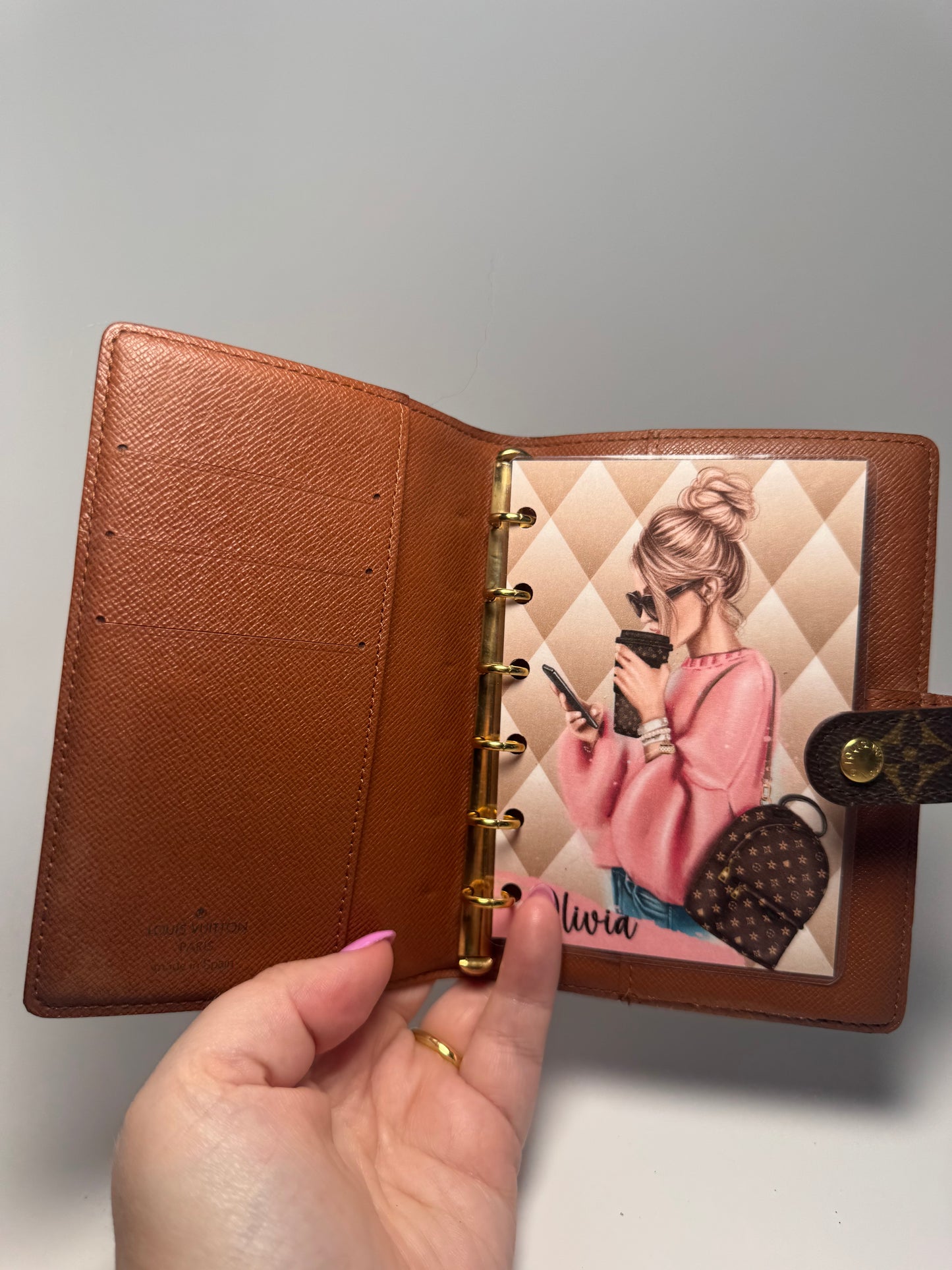 Louis Vuitton Agenda PM Monogram Planner/Passport Holder- Spain November 1997