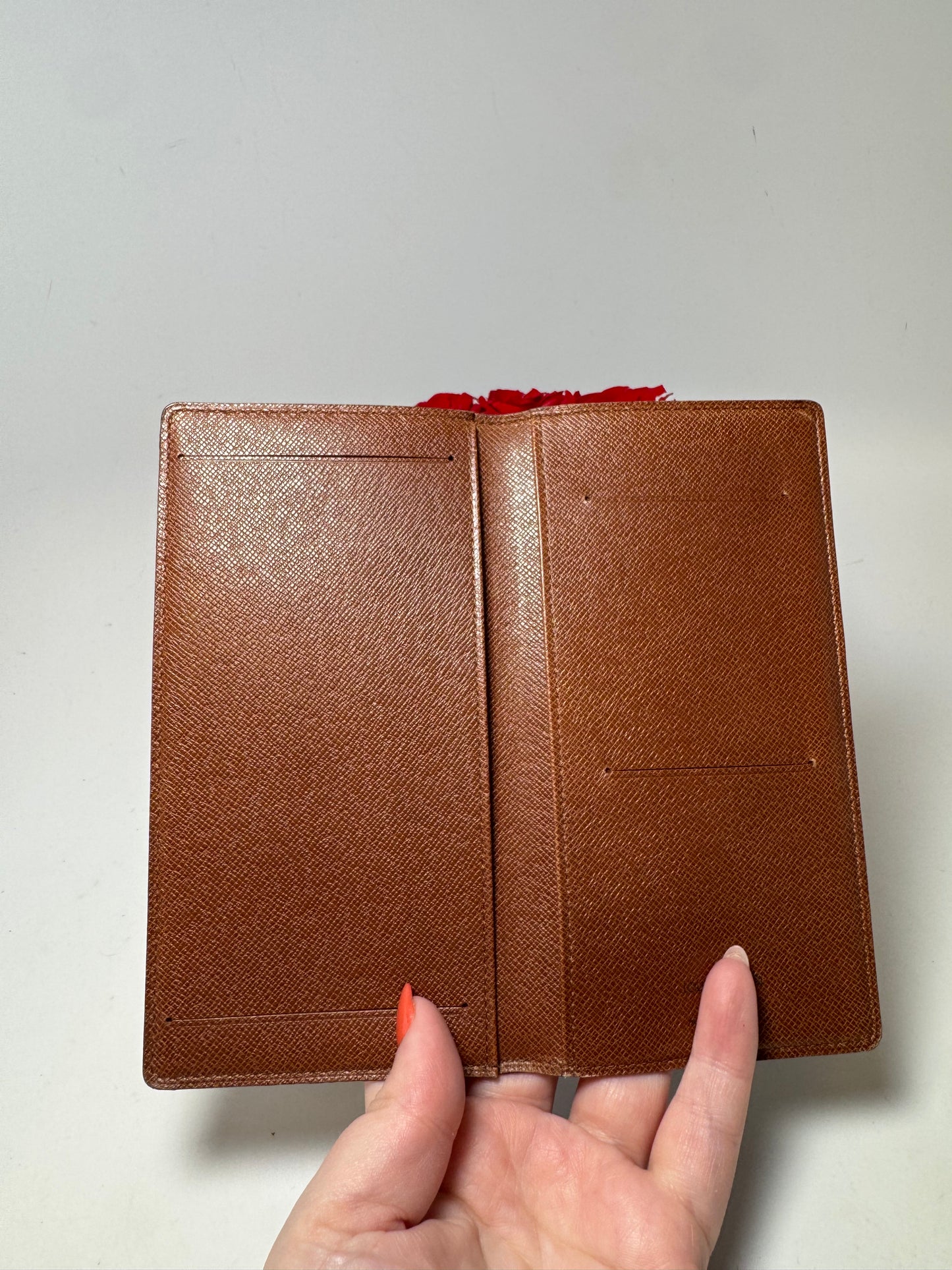 Louis Vuitton Checkbook Cover/Passport Cover Monogram