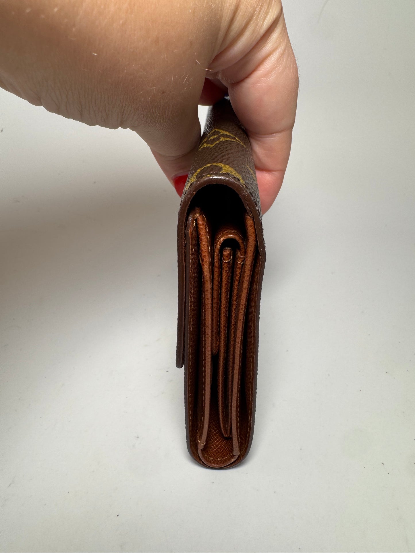 Louis Vuitton Monogram Porte Tresor Etui Papiers Wallet April 2000 in France