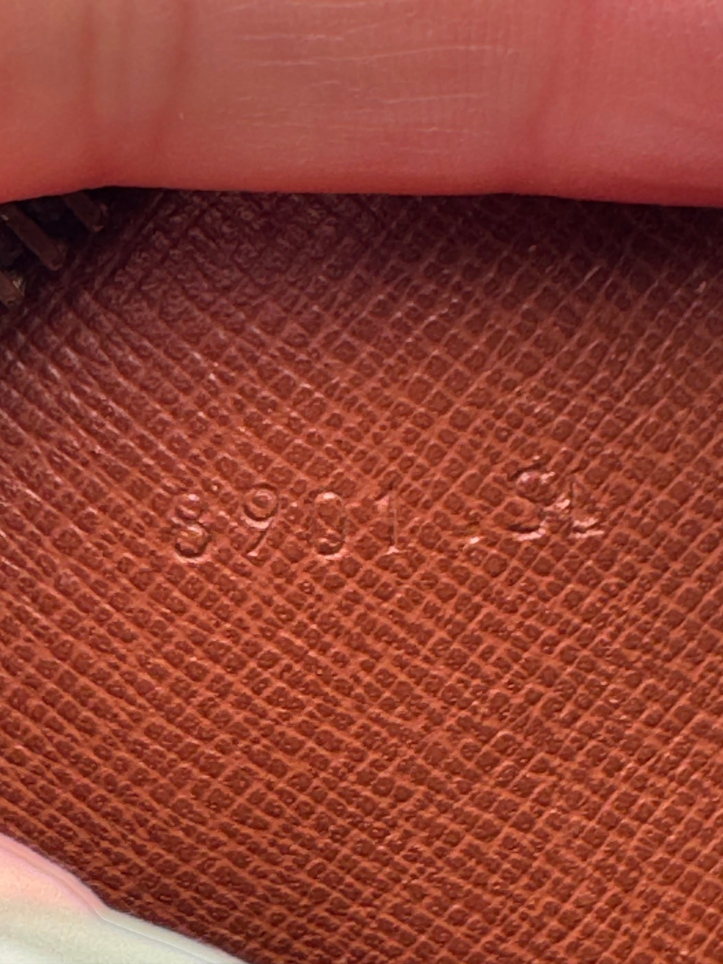 Louis Vuitton Danube Monogram Crossbody Bag – Vintage 1989, Made in France