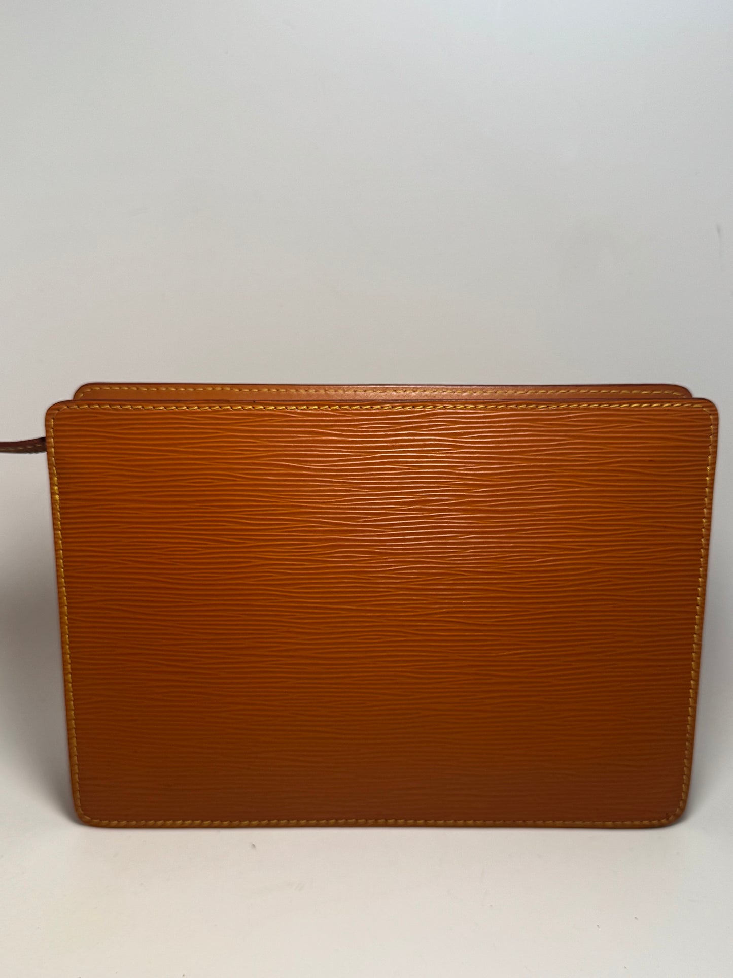 Louis Vuitton Pochette Homme Epi Leather Clutch