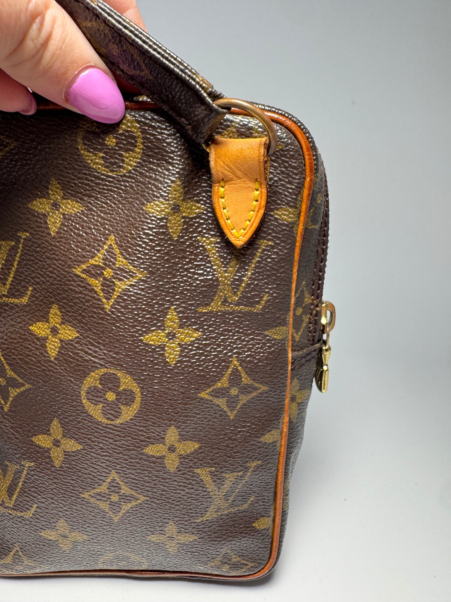 Louis Vuitton Mini Amazon Crossbody Made in France April of 1990