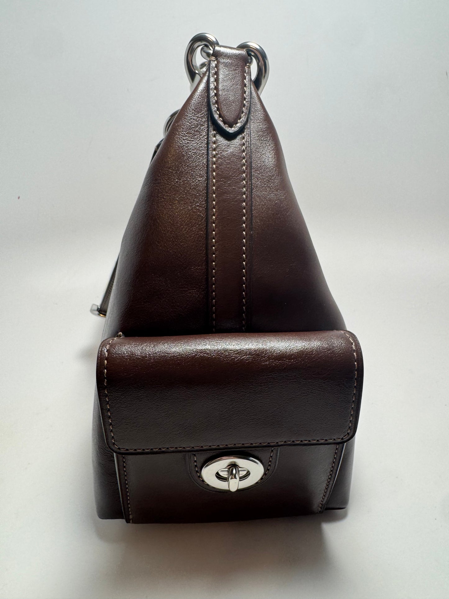 Coach Pocket Juliet 30 in Maple Glazed Leather NWOT