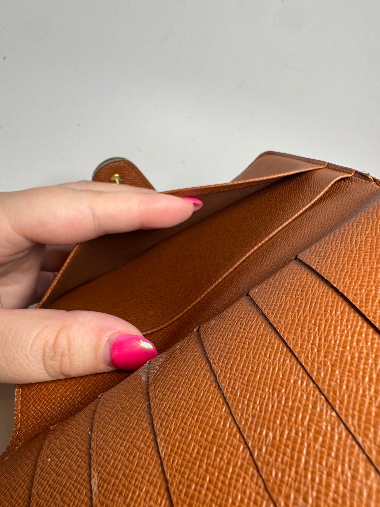 Louis Vuitton Porte Papier Passport Wallet Monogram