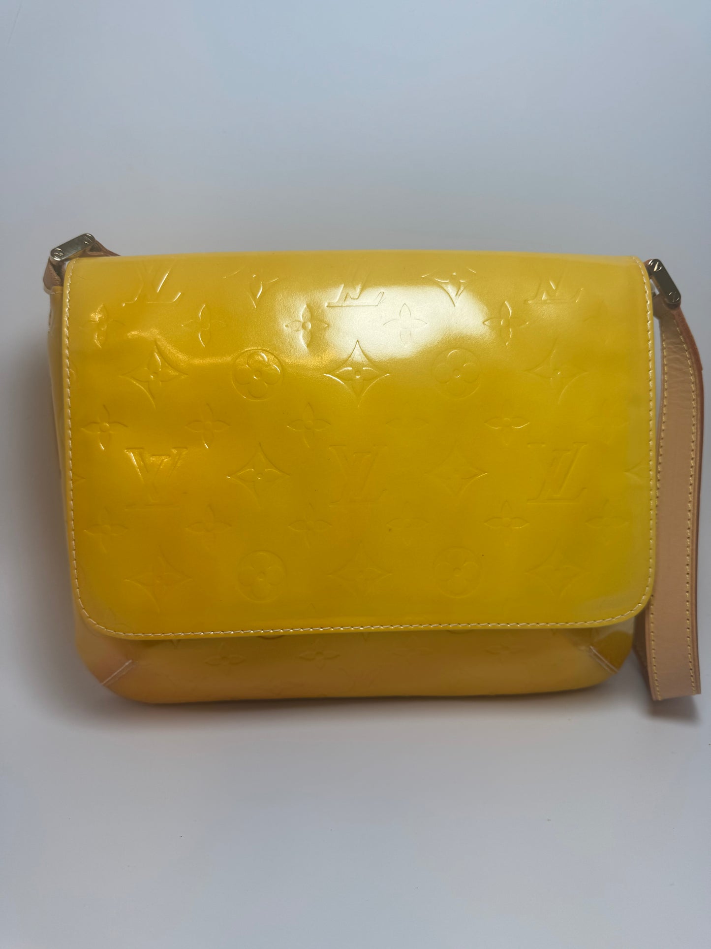 Louis Vuitton Vernis Thompson Street Leather Shoulder Bag Made in Spain