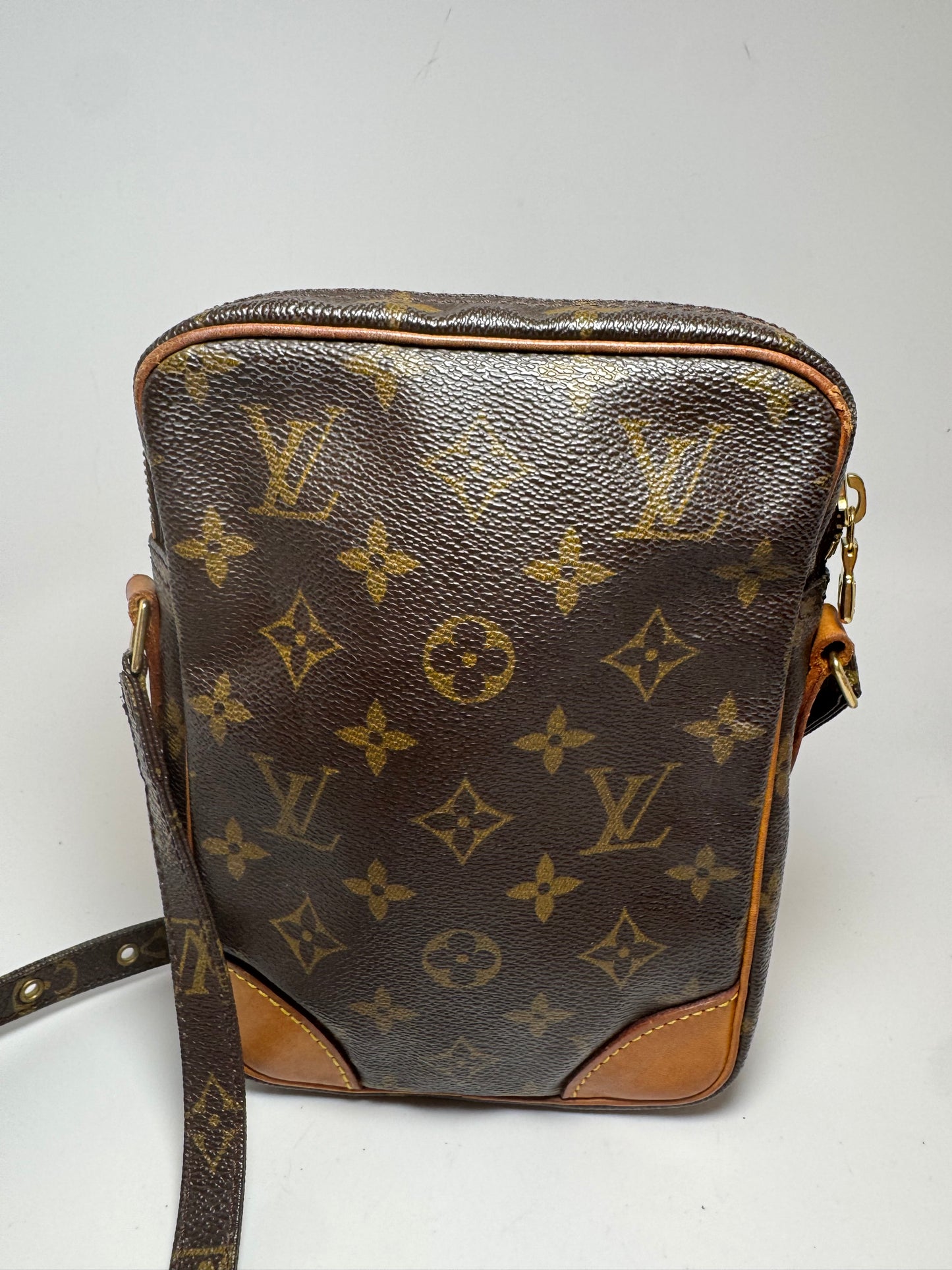 Louis Vuitton Danube Monogram Crossbody- Made in France in June 2001