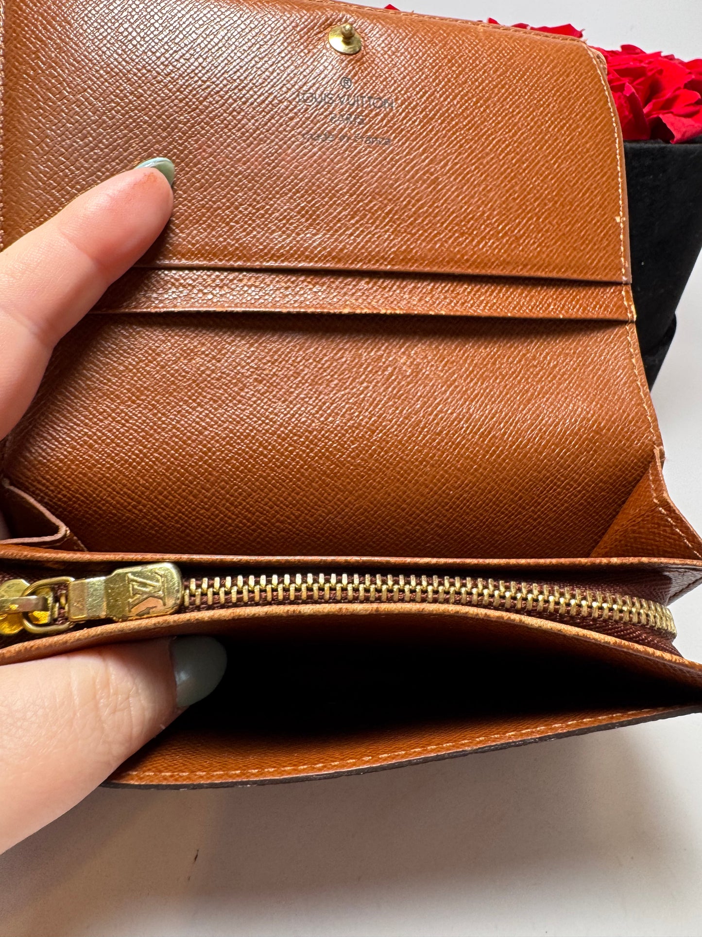 Louis Vuitton Porte Tressor Monogram Compact Wallet