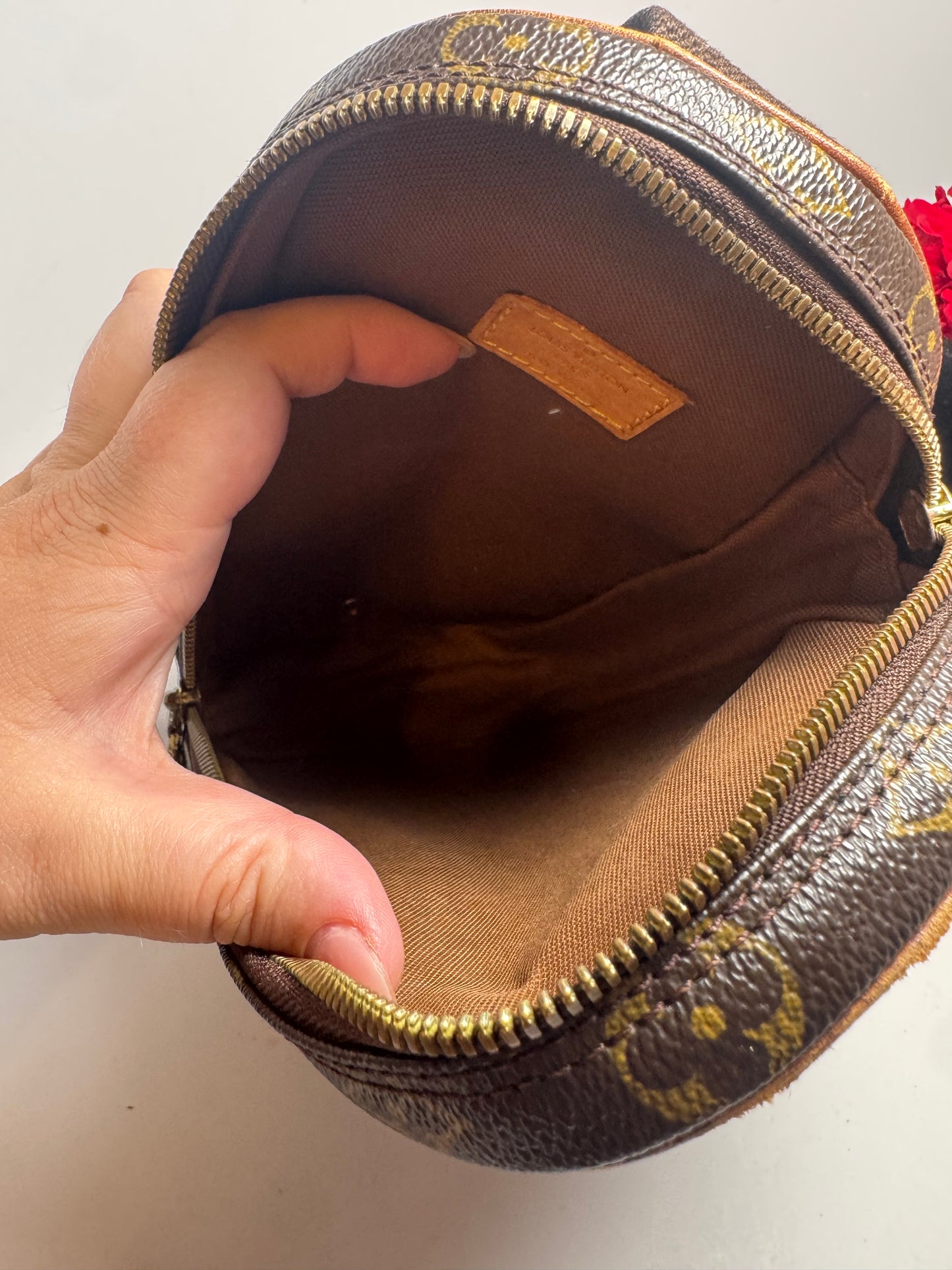 Louis Vuitton Pochette Gange Bum Bag Sling Bag Monogram Canvas