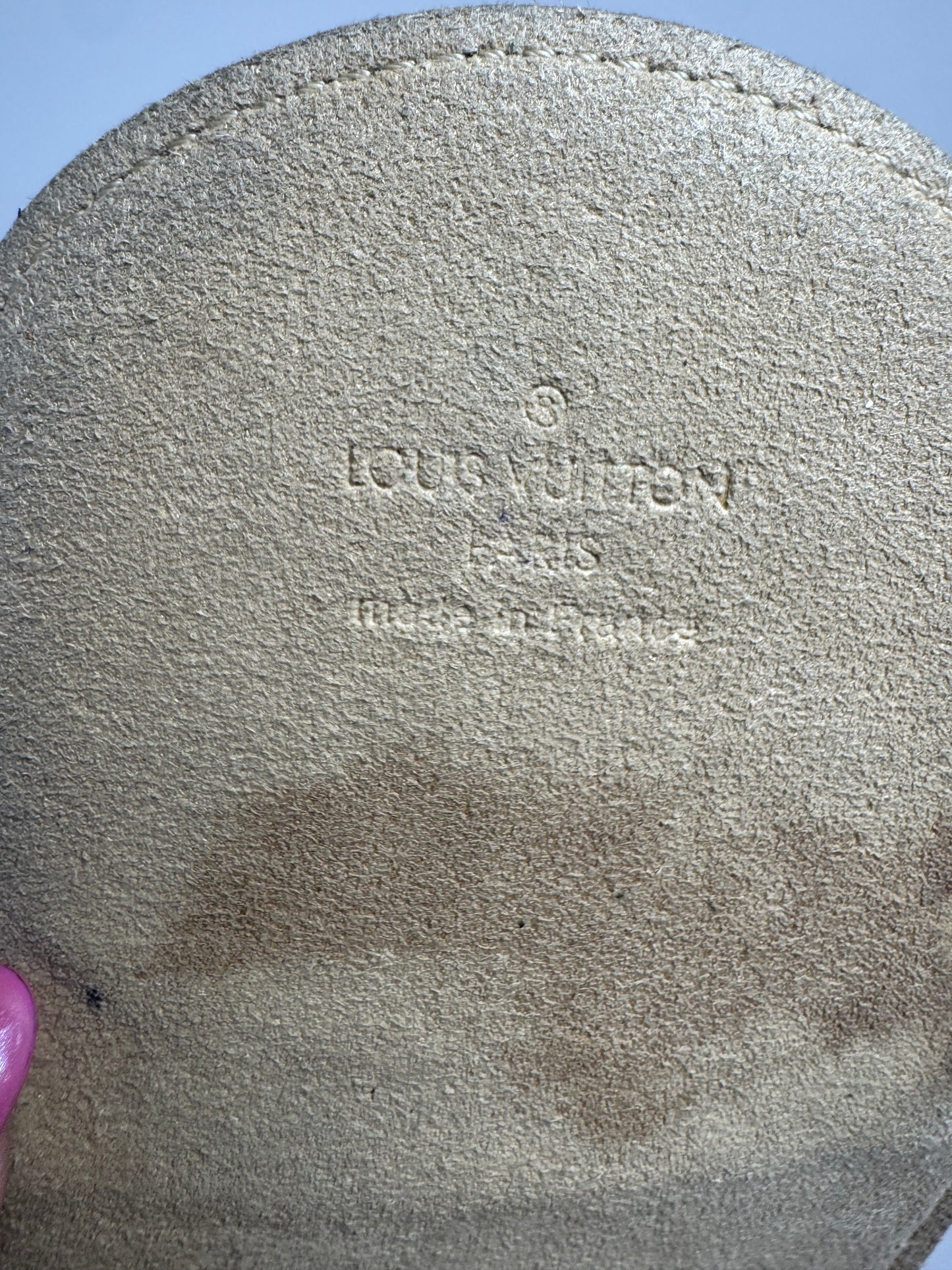 Louis Vuitton Monogram Sunglasses/Glasses Case Made in France December 2004