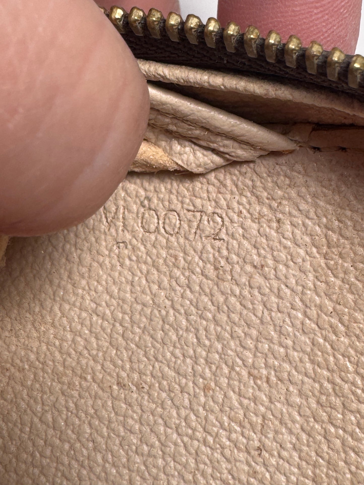 Louis Vuitton Trousse PM Monogram Canvas Toiltery Makeup Case/Pouch- July 2002