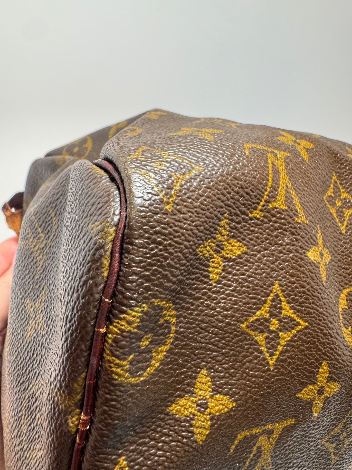 Louis Vuitton Vintage Speedy 25 Monogram Canvas Bag - Made in France (1999)