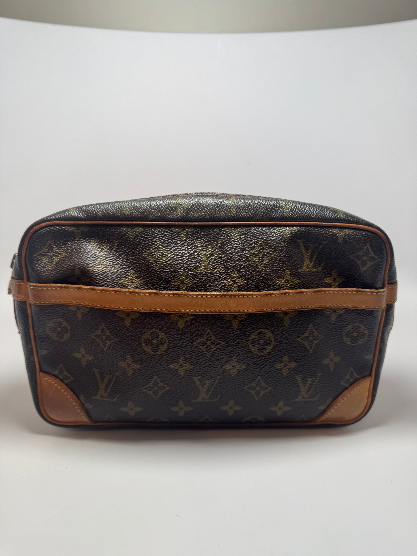 Louis Vuitton Compiegne 28 Clutch/Pouch/Toiletry Bag in Monogram