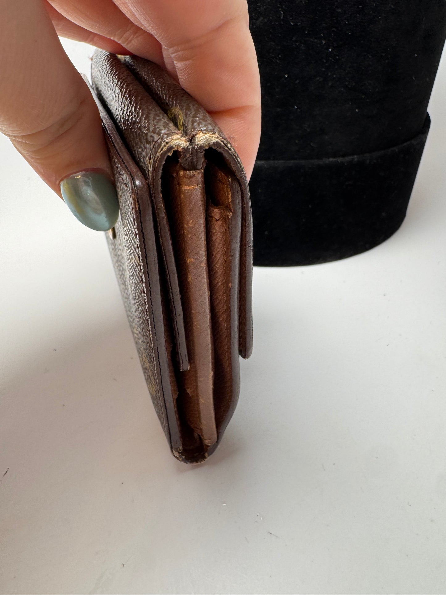 Louis Vuitton Elise Monogram Wallet- Fair Condition 1987 in France