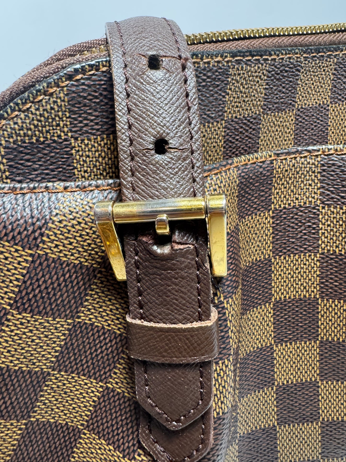 Louis Vuitton Damier Ebene Belem MM Hand Bag/Shoulder Bag