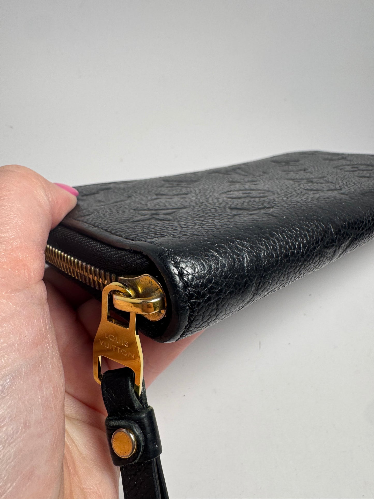 Louis Vuitton Black Empriente Zippy Wallet, 2019 France