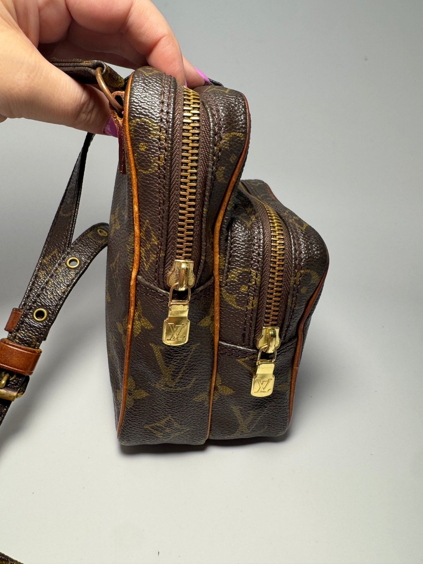 Louis Vuitton Mini Amazon Crossbody Made in France April of 1990