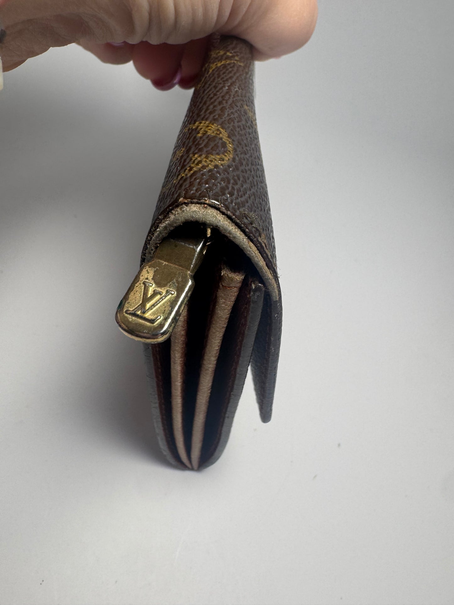 Louis Vuitton Sarah Monogram Wallet (Vintage- October 1991 in France)