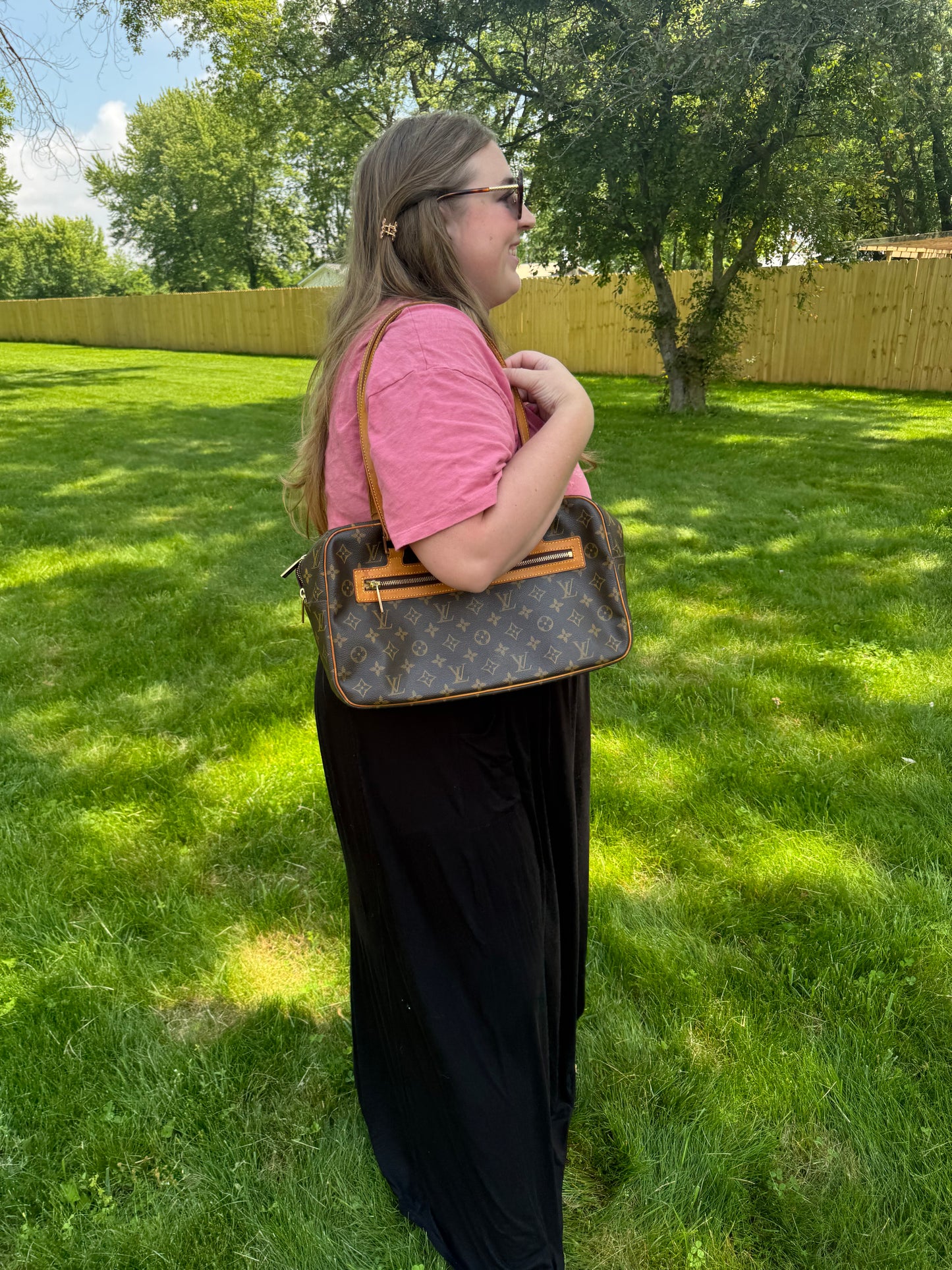 Louis Vuitton Cite GM Monogram Shoudler Bag