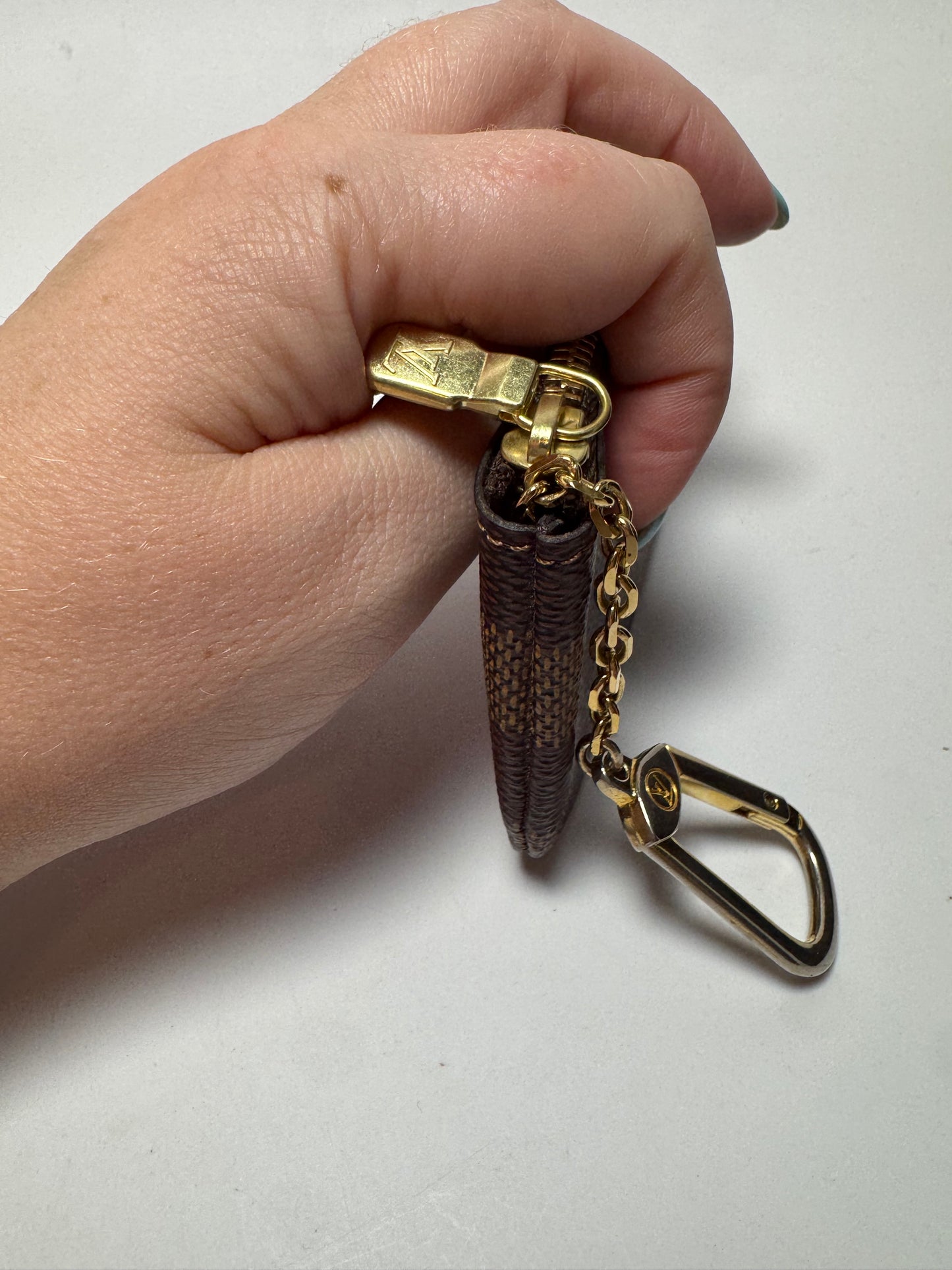 Louis Vuitton Damier Ebene Key Cles/Key Pouch