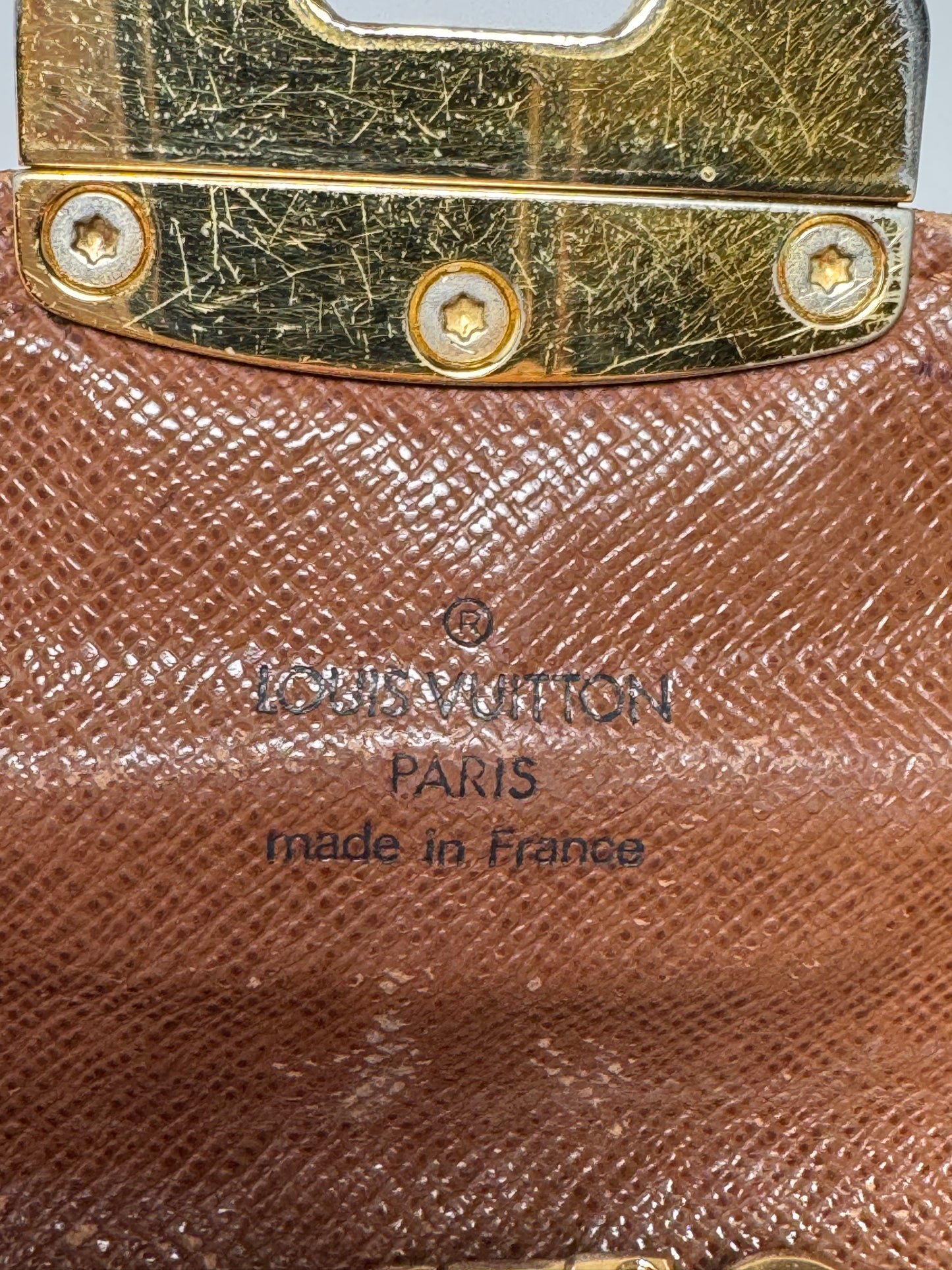 Louis Vuitton Limited Edition Etiole Sarah Wallet on Chain Monogram, Made in France 24th week of 2011