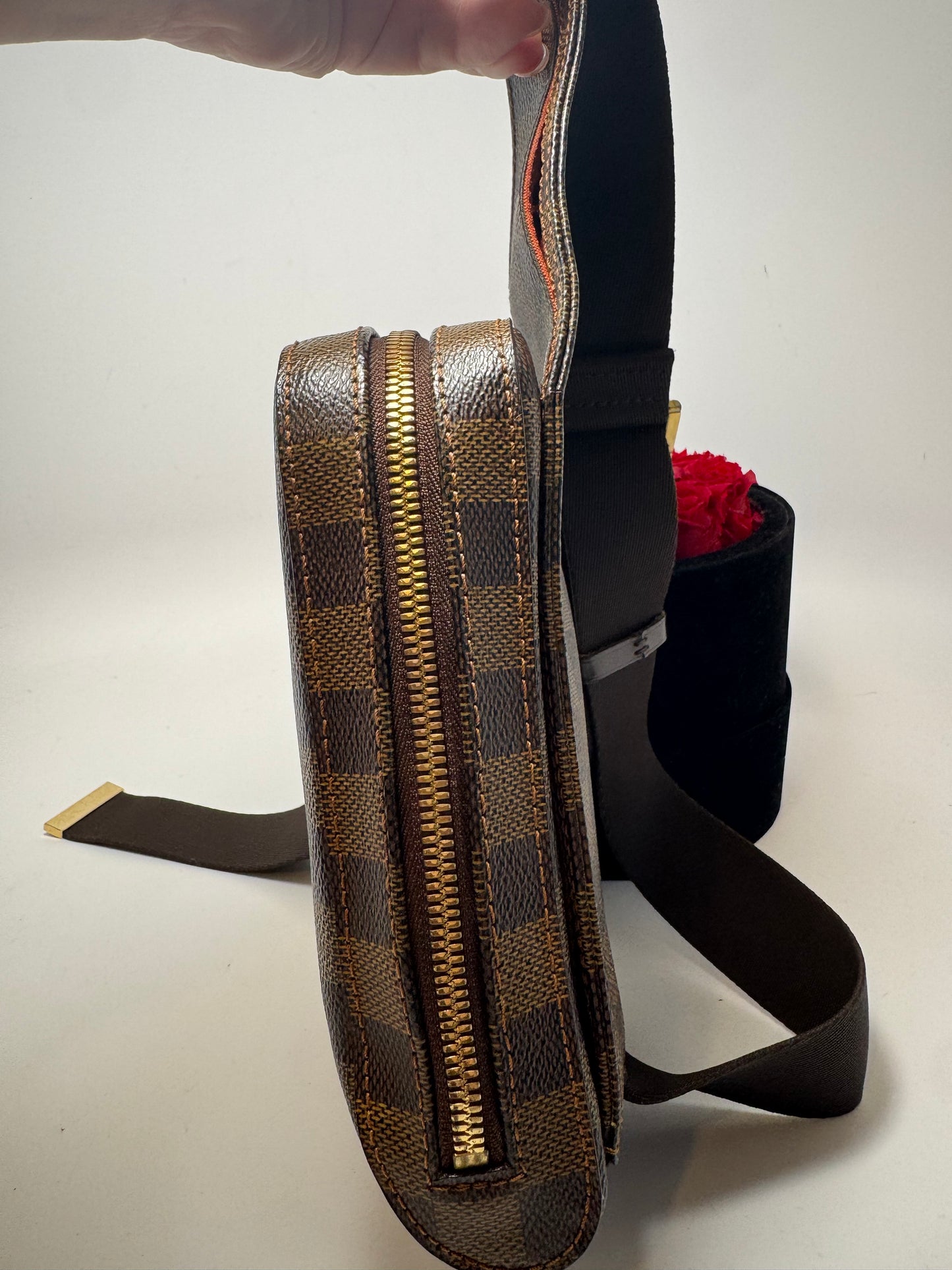 Louis Vuitton Geronimo Damier Ebene Belt Bag/Bum Bag