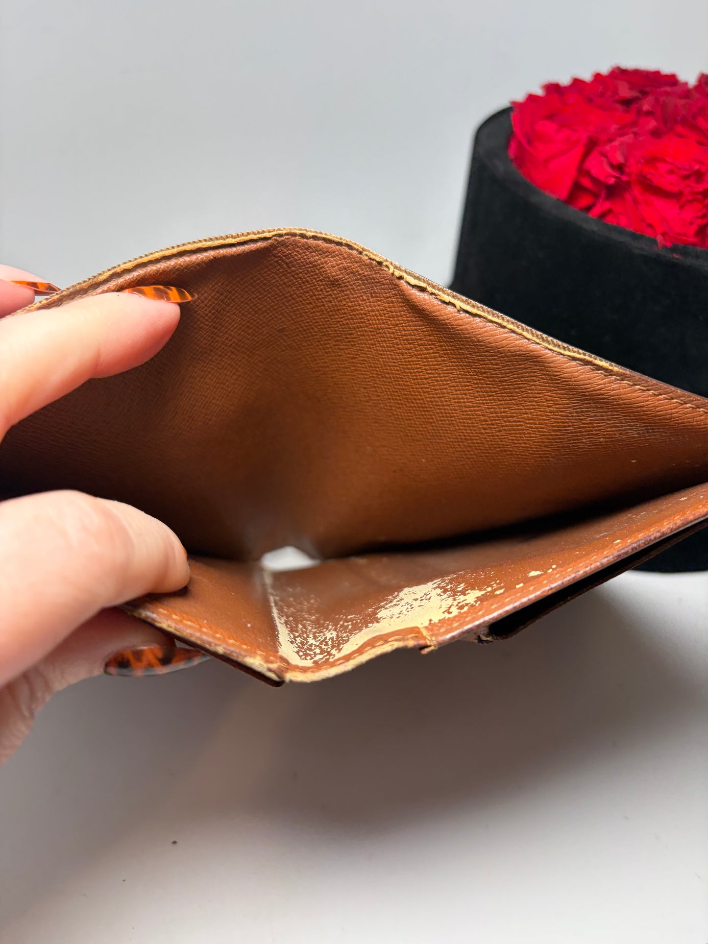Louis Vuitton Etui Papier Tressor Monogram Wallet