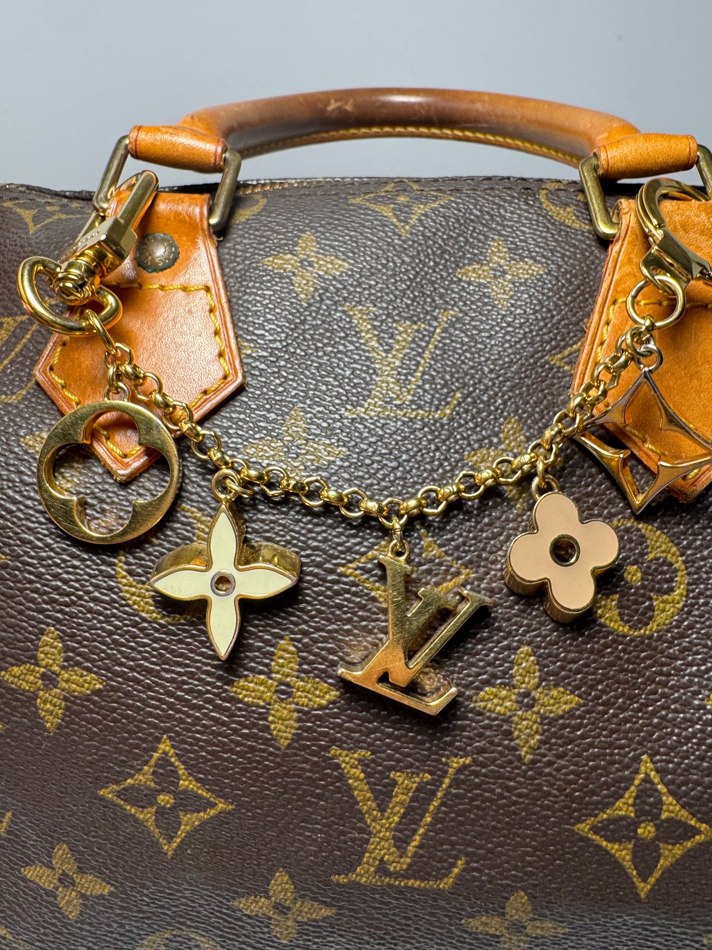 Louis Vuitton Fleur De Monogram Bag Charm Chain