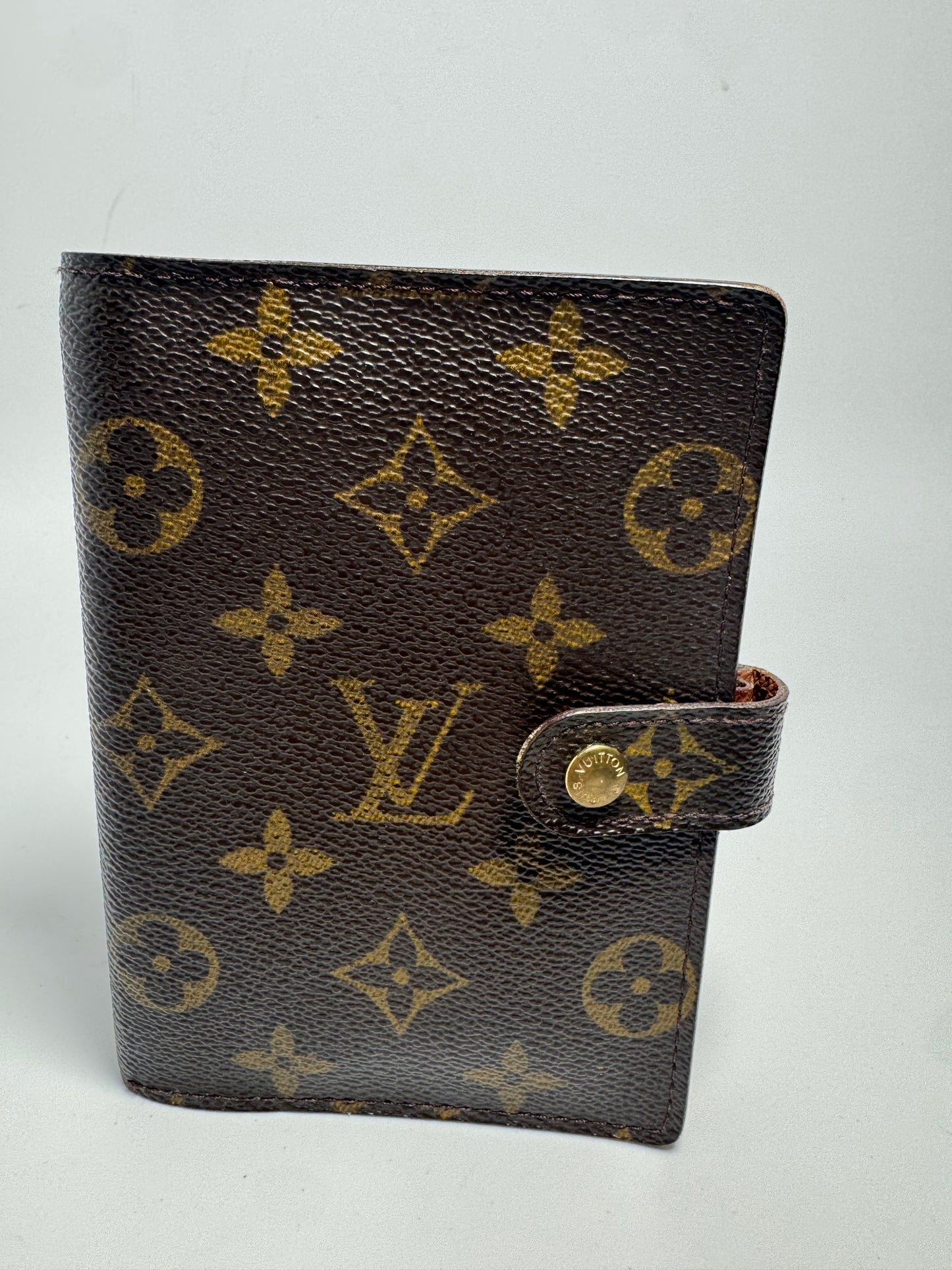 Louis Vuitton Monogram Agenda PM Planner/Passport Holder- Made in Spain June 1999