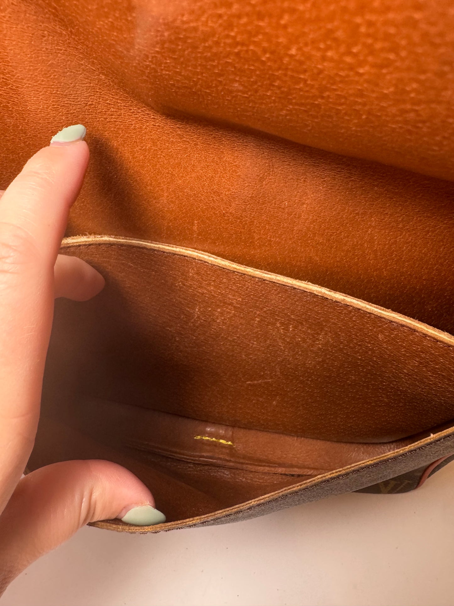 Louis Vuitton Cartouchière GM Monogram Crossbody/Shoulder Bag- Pre Date Code