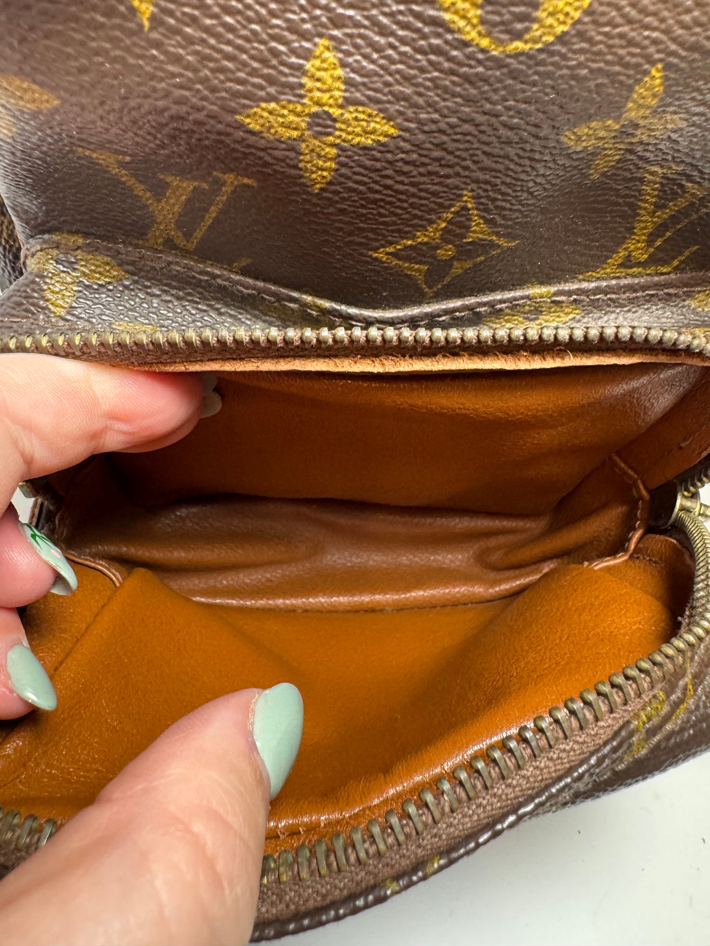Louis Vuitton Amazon Monogram Crossbody- Vintage Pre Date Code 1980s