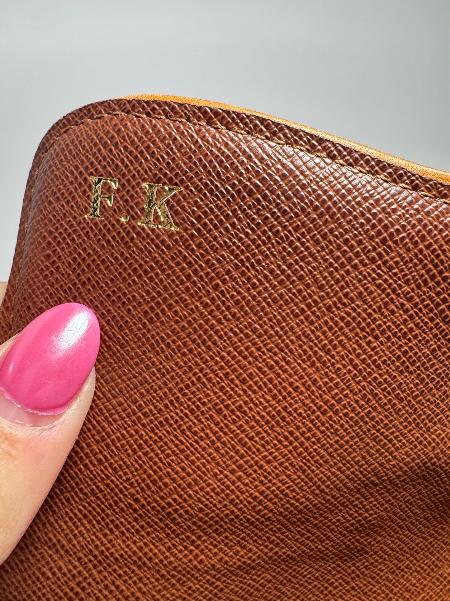 Louis Vuitton Portefeuille Boetie Wallet Turn Lock Closure Monogram & Vachetta Leather Made in Spain in 2010