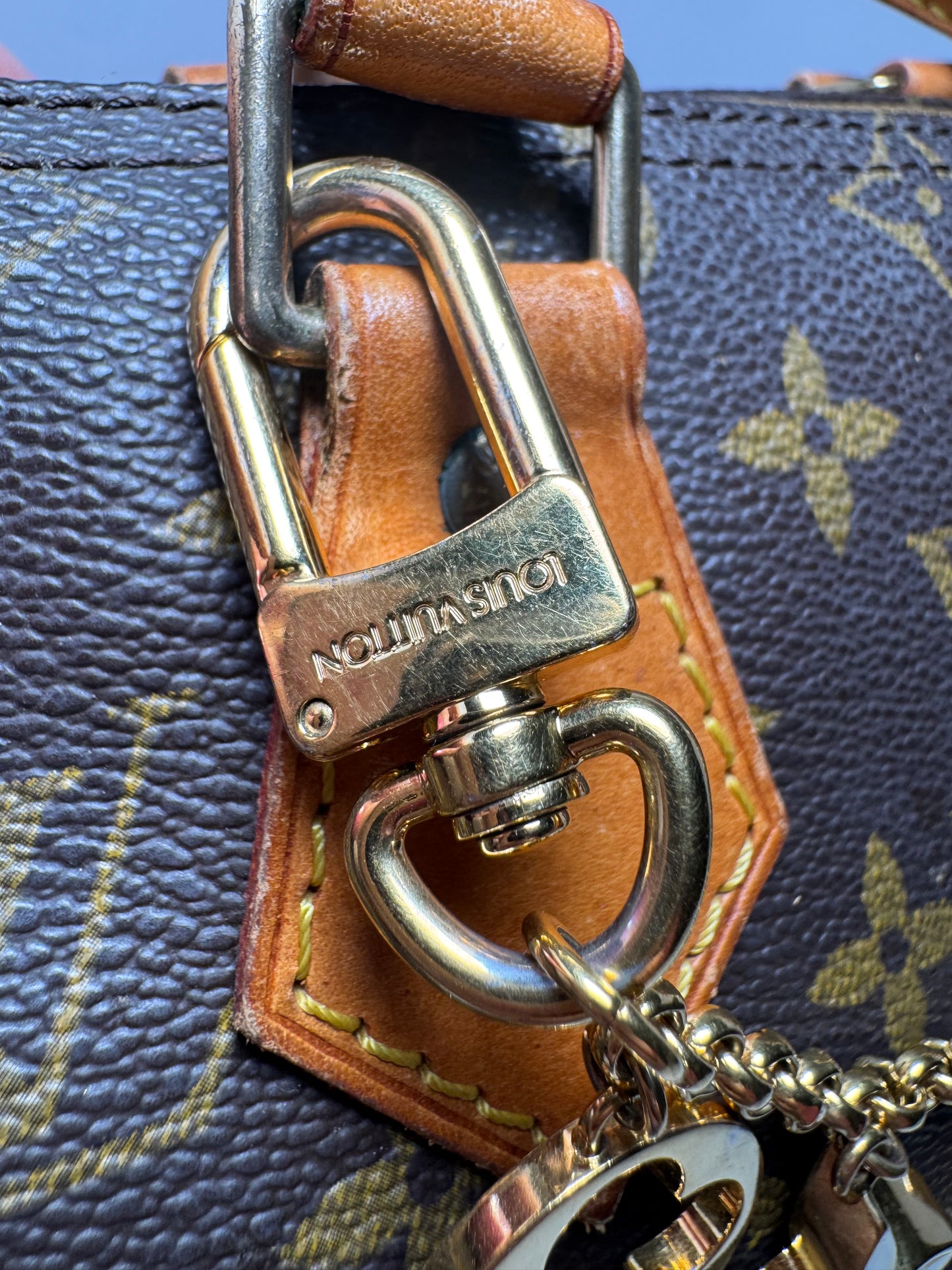 Louis Vuitton Fleur De Monogram Bag Charm Chain