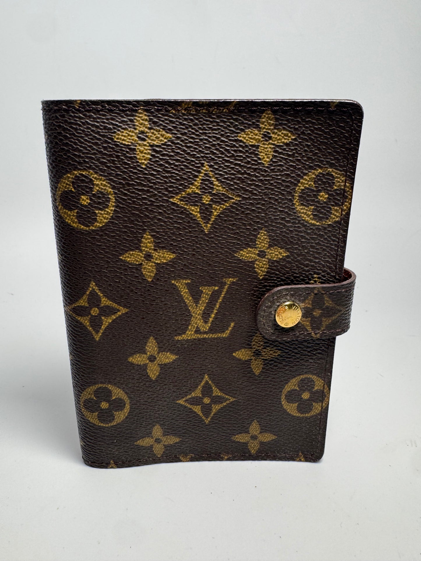 Louis Vuitton Agenda PM Monogram Planner/Passport Holder Made in Spain February 1999