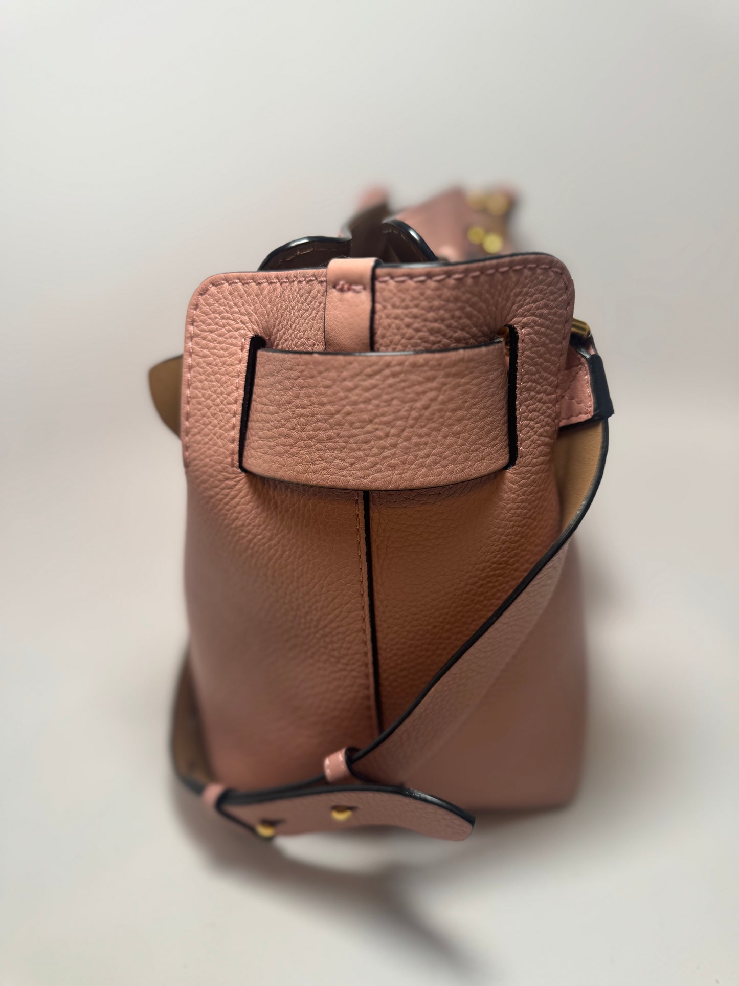 Pink Burberry Belt Bag Leather Satchel/Shoulder Bag