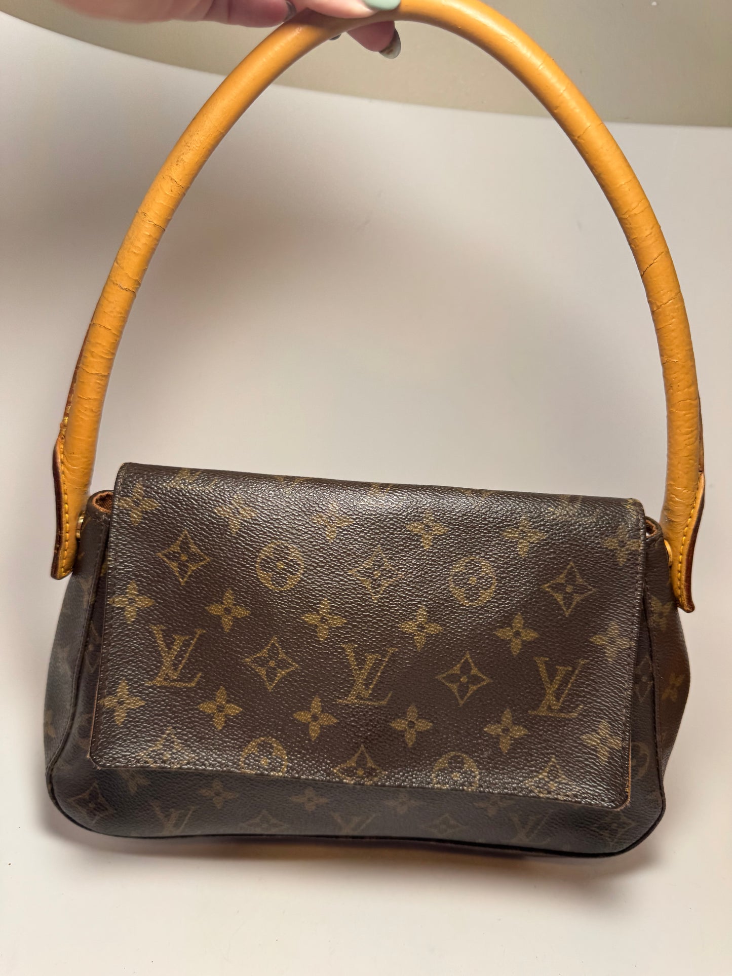 Louis Vuitton Looping Mini Monogram Shoulder Bag/Hand Bag
