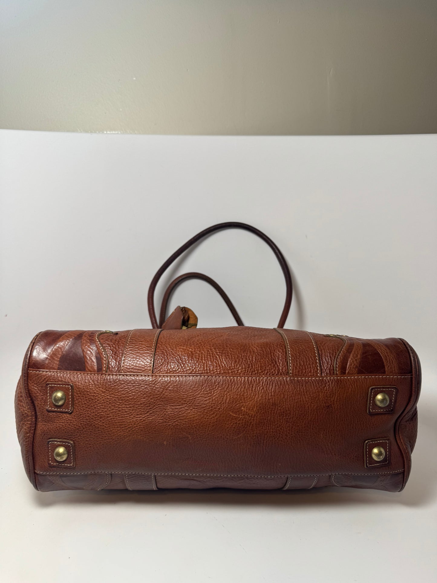 Mulberry Bayswater Satchel in Tooled Oak