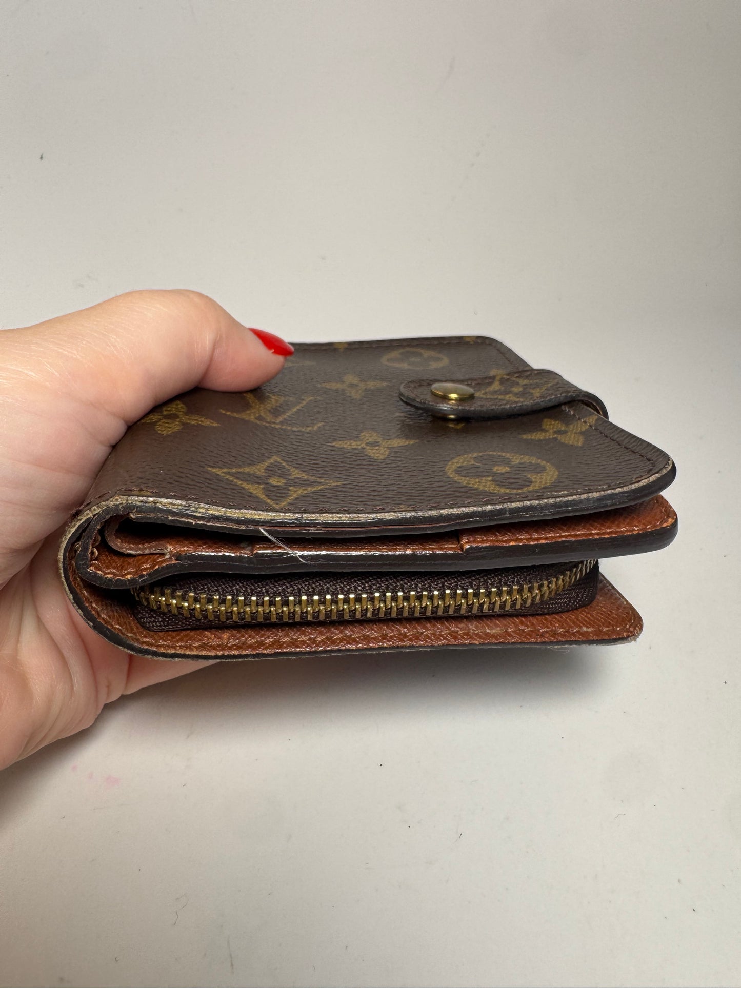 Louis Vuitton Monogram Zippy Compact Wallet